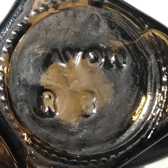 Vintage Avon Brown Glass Bottle GOOSE Decanter 5 oz Empty Bottle - Picture 7 of 12